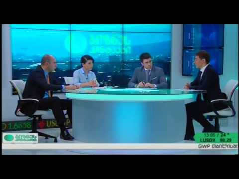 ირინა კვახაძე და არჩილ გაჩეჩილაძე გადაცემაში \"ბიზნეს კონტაქტი\"