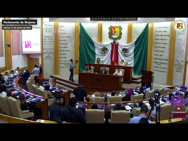 🌐 Parlamento de Mujeres 2026 - 27  de marzo de 2026