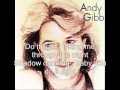 Andy Gibb - Shadow Dancing with lyrics