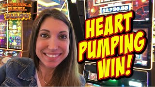 My Heart Was RACING!! 😮 Eureka Reel Blast Slot Machine in Las Vegas