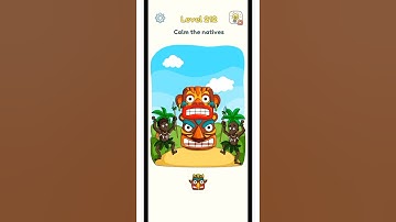 DOP 3 Level 212 || Calm the natives #Shorts #yuotube_short #trend