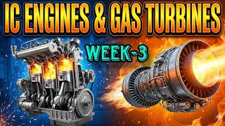 IC Engines and Gas Turbines || Week-3 || Live NPTEL Tutorial || Varnit