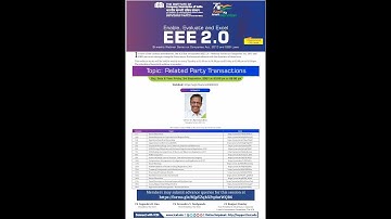 Live Webinar on Related Party Transactions