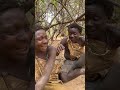 Hadzabe Tribe bushmen brothers Chabba and Dudukwe learn to say names of countries 😅😍