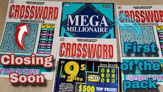 $3 Crossword is closing soon Texas Lottery Scratchers