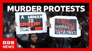 Murdered women in South Africa spark Johannesburg protests | BBC News