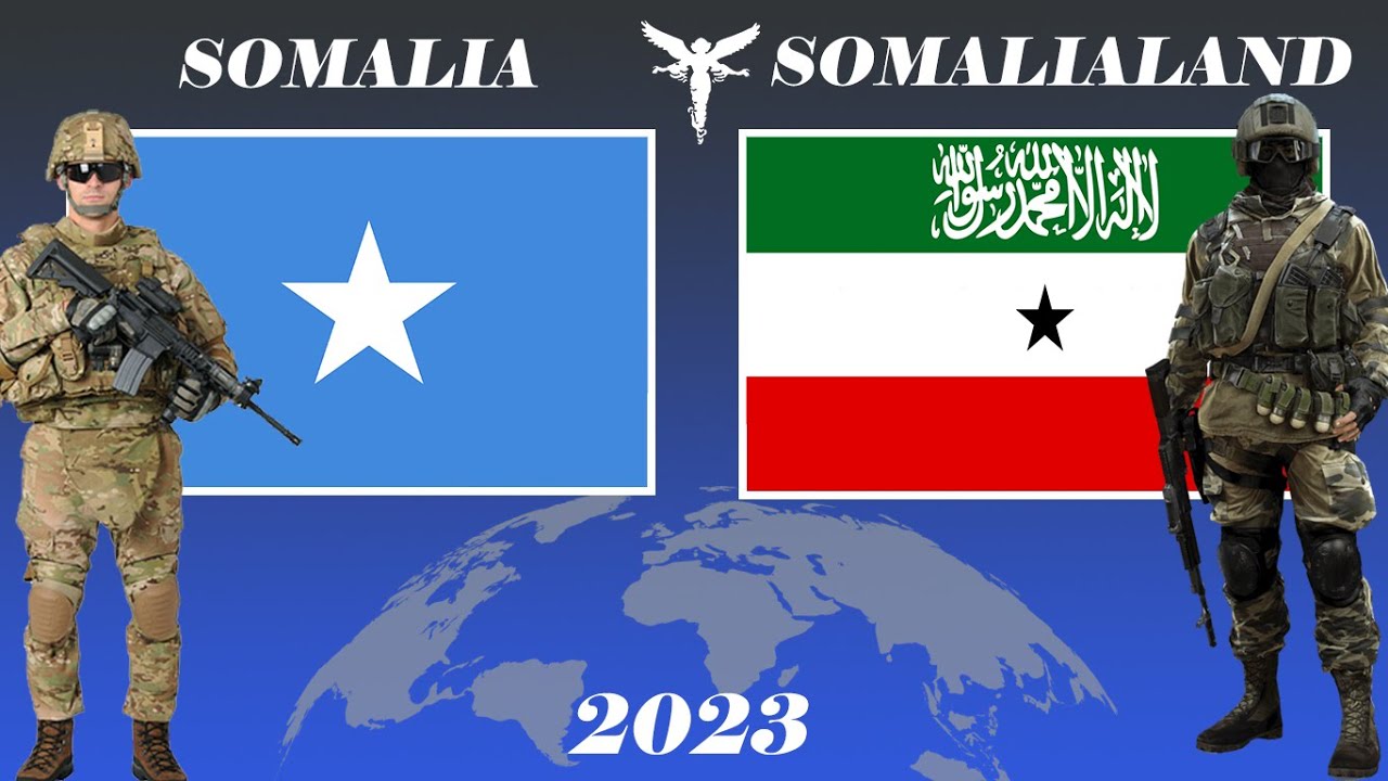 SOMALIA vs SOMALILAND military power comparison 2023