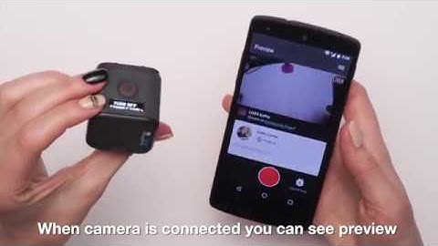 How to connect GoPro HERO5 Session to LIVE4 on Android to stream to Facebook?