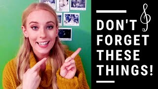 How to Prepare for your First Day of Rehearsals