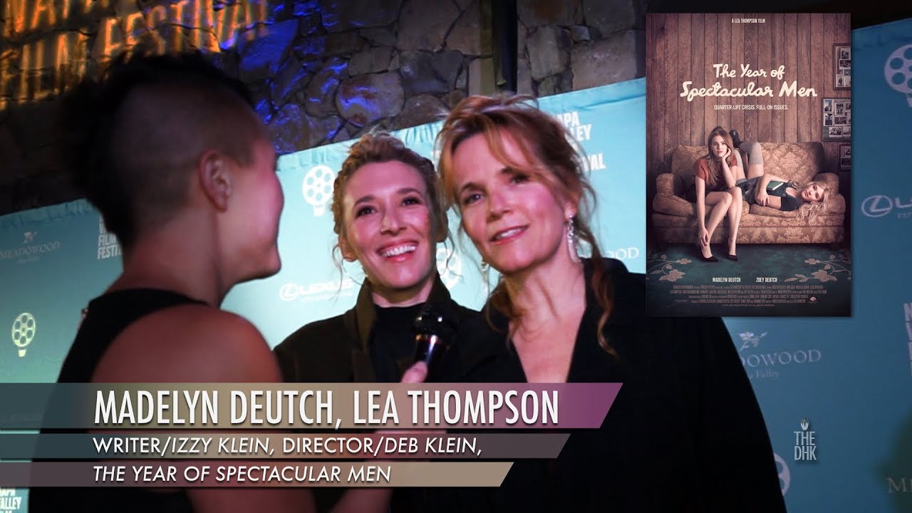 The Year of Spectacular Men Interview | Madelyn Deutch and Lea Thompson