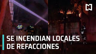 Incendio en San Felipe de Jesús, CDMX - Las Noticias