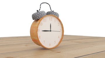 Clock Modeling and texturing in 3D Max part-1