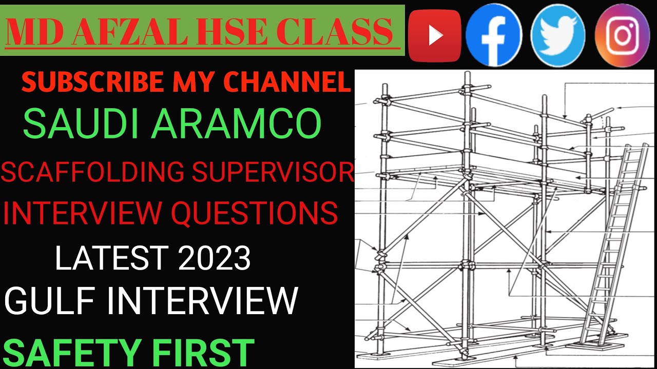SAUDI ARAMCO SCAFFOLDING SUPERVISOR PART 5 YouTube SAUDI ARAMCO SCAFFOLDING SUPERVISOR PART 5 YouTube