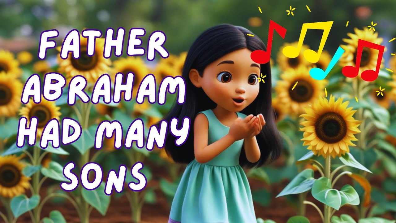 Father Abraham Song for Kids 🎵 High-Energy Christian Dance Song | Fun Bible Song for Children