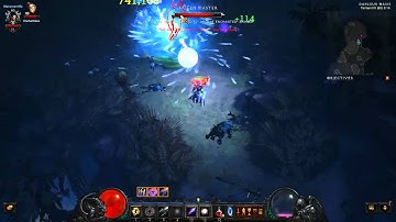 Diablo 3 patch 2.0.1 new Frozen Orb in action! (Torment 3)