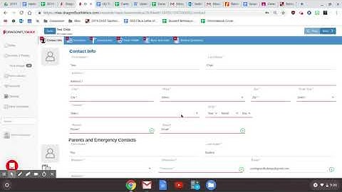 Updating Dragonfly Max Account