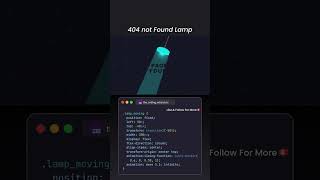 ☠️ attractive 404 error not found effects using html and css | code buzz | #coding