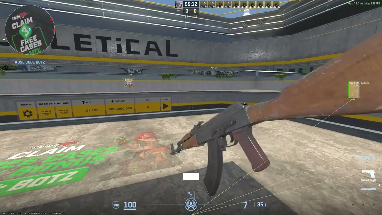 How to cheat on CS2 for free.