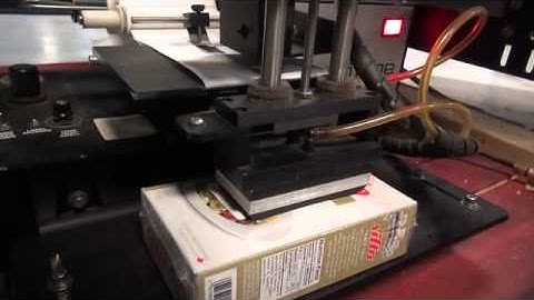 Auto Labe 280 semi-automatic, table top, pressure sensitive labeler