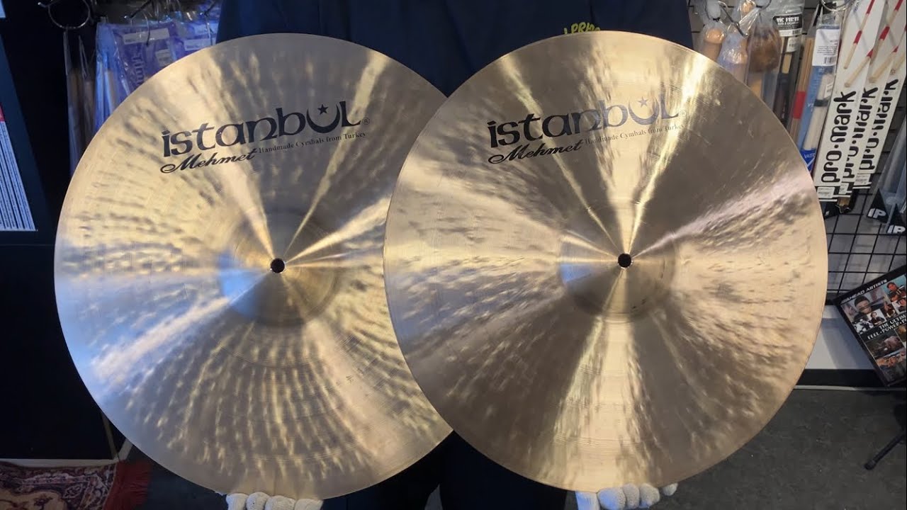 イスタンブールメメット 合わせシンバル 18インチ 手皮付き istanbul Istanbul Mehmet ORCHESTRA BAND 18