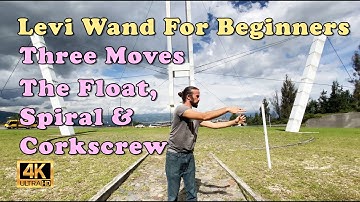 Beginner Levi Wand Tutorial - The Float, Spiral, and Corkscrew ~ Easy Levitation Wand Moves!
