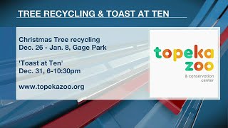 Topeka Zoo looks to Christmas tree recycling and NYE fundraising event