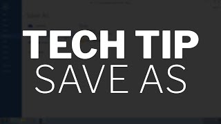 Famous Tech Tip - Save As Net Worth