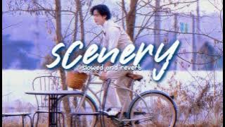 BTS V - Scenery [SLOWED AND REVERB]