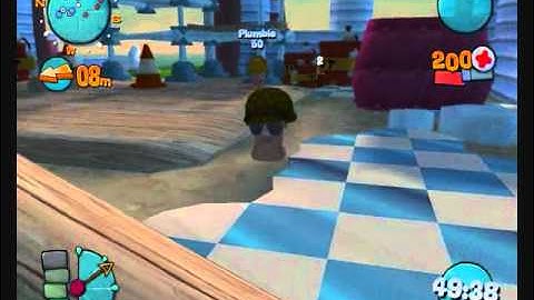 worms 4 walkthrough part 1 mission 1