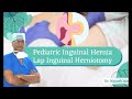 Pediatric inguinal hernia lap inguinal herniotomy  dr mayank jain  agra