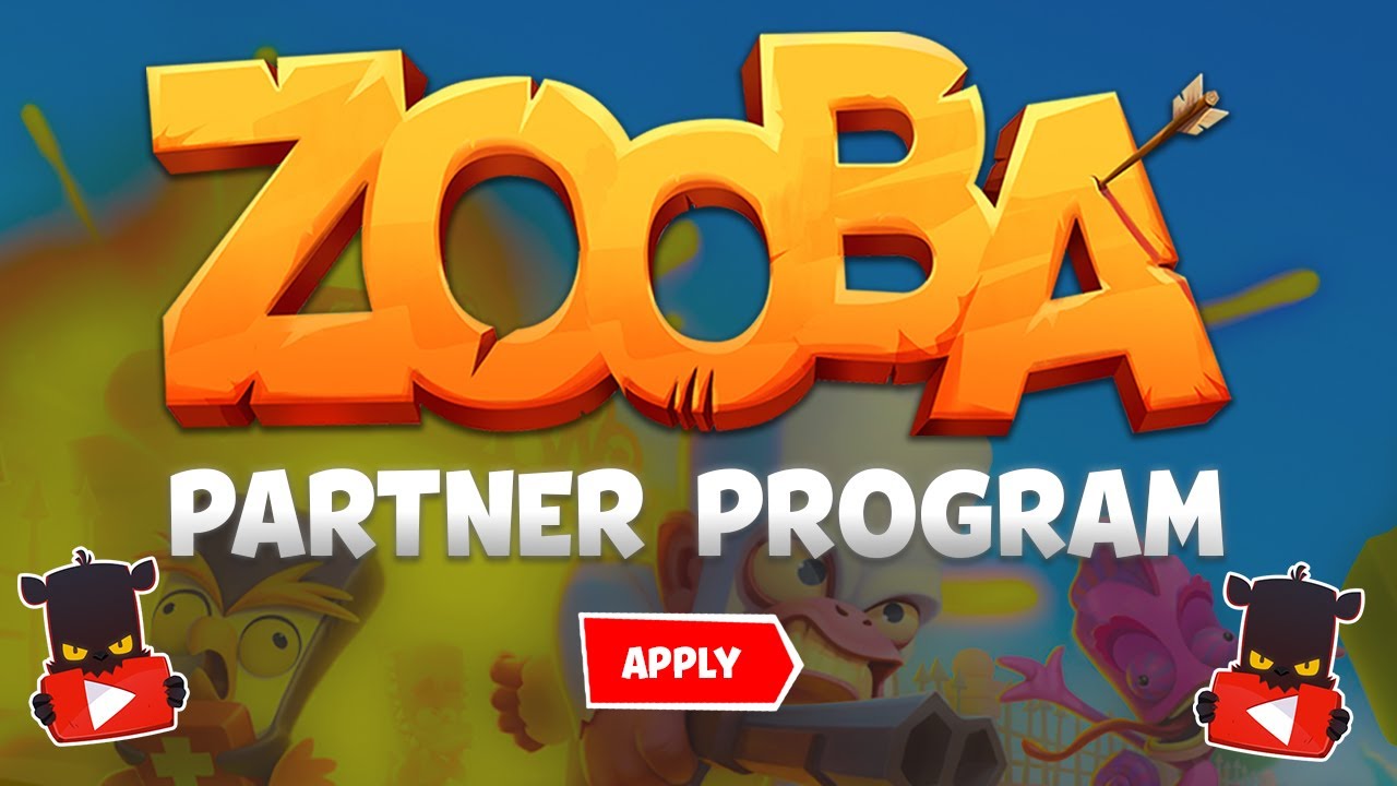How to apply to the zooba partner program YouTube