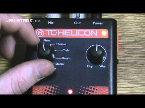 TC Helicon VoiceTone R1, vokální procesor