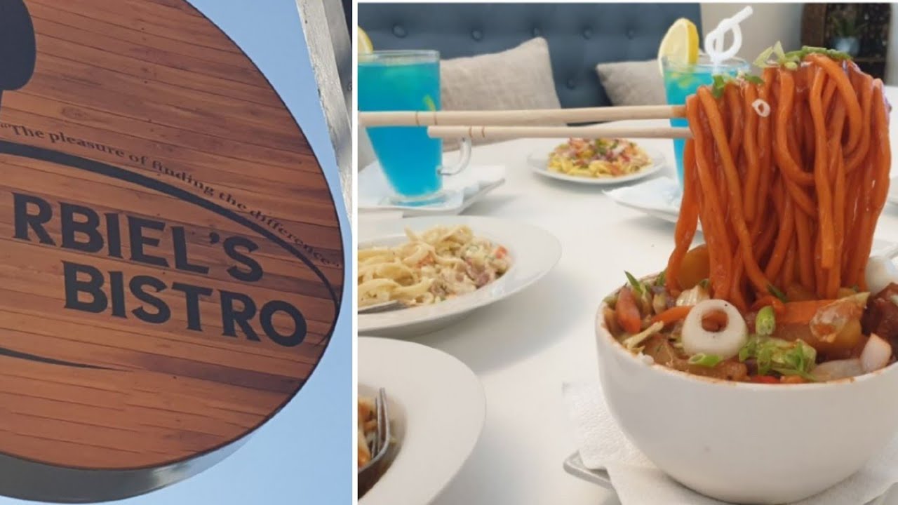 Amazing AntiGravity Noodles in Rbiel's Bistro Restaurant! YouTube