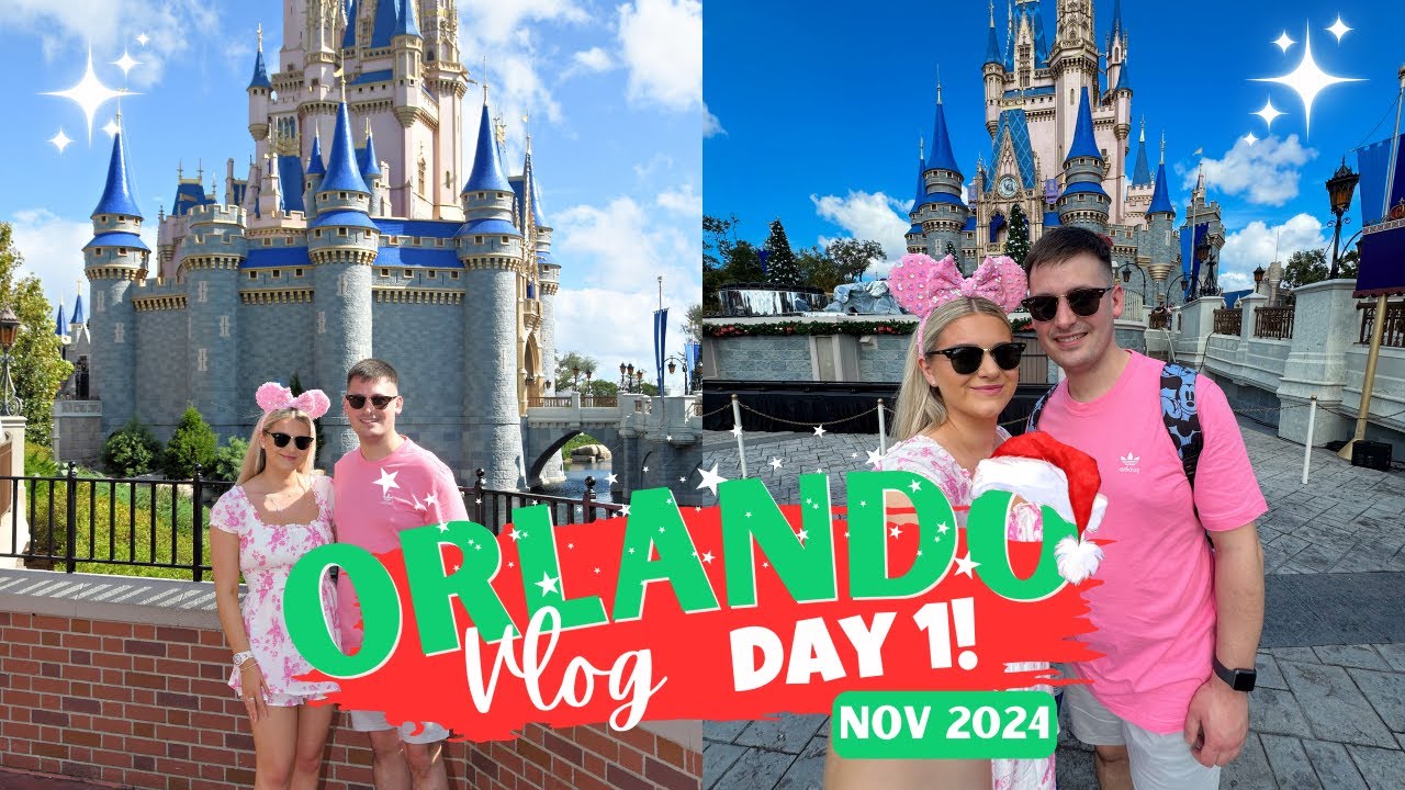 FLORIDA🇺🇸 DISNEY WORLD🏰 Day 1 - Magic Kingdom & Happily Ever After • November 2024