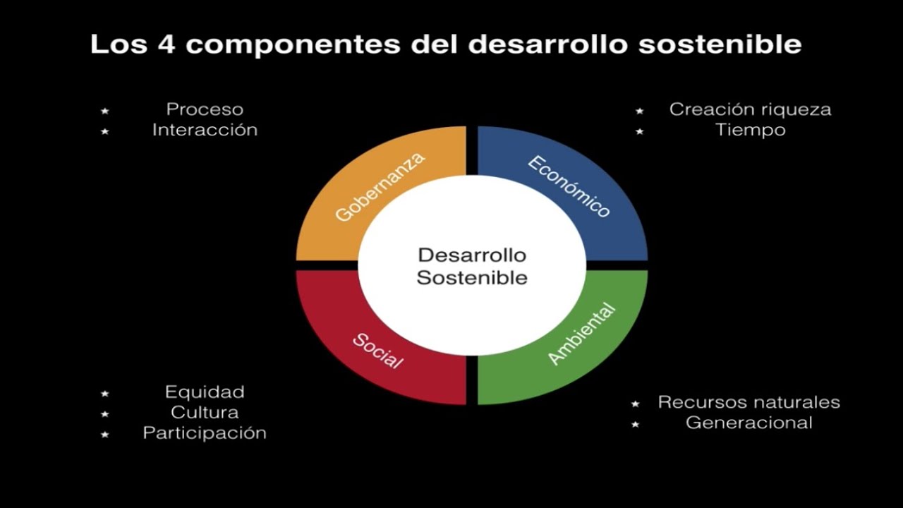 Entender el desarrollo sostenible : Los 4 componentes del desarrollo ...