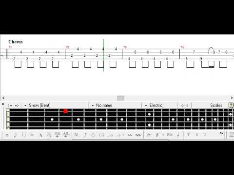 Oki ni Mesu mama (Bass TAB) - Eve