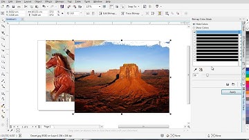 Coreldraw X7 in pashto language | Part 24 | Graphics designing - Banner and Business card