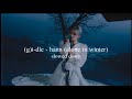 (g)i-dle - hann (alone in winter)  (slowed down)༄