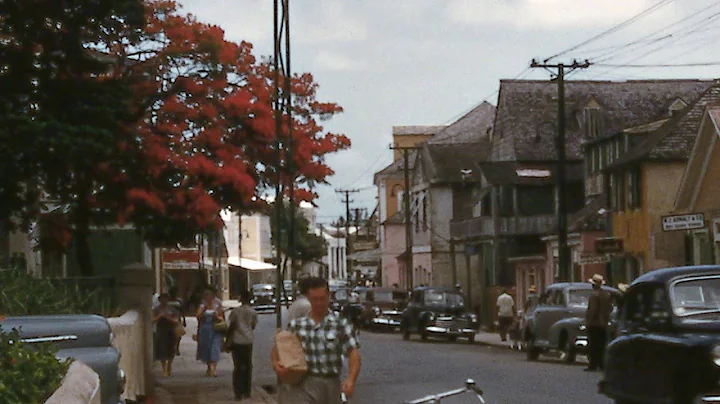 Sailing to Nassau, Bahamas June 1952