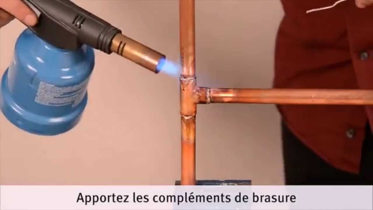 Plomberie par raccords soudés ou brasés YouTube