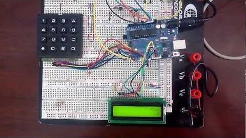 Control de Acceso (Teclado y Lcd) con Arduino