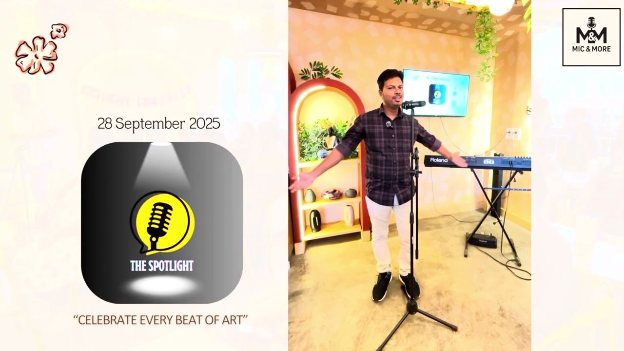 Bala | Singing with standup | Chennai Open Mic 