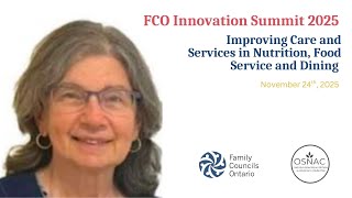 Improving Care and Services in Nutrition, Food Service and Dining