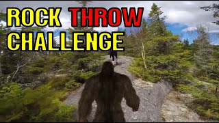 Woman has rock throwing contest with Bigfoot, turns into big mistake