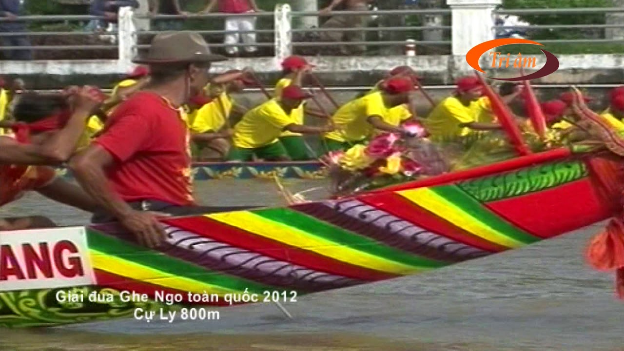 Ghe Ngo chùa Nha Si Cũ vô địch quốc gia 2012 | Cự ly 800m| [Khmer]