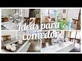 3 IDEAS PARA DECORAR TU COMEDOR / IDEAS ECONOMICAS