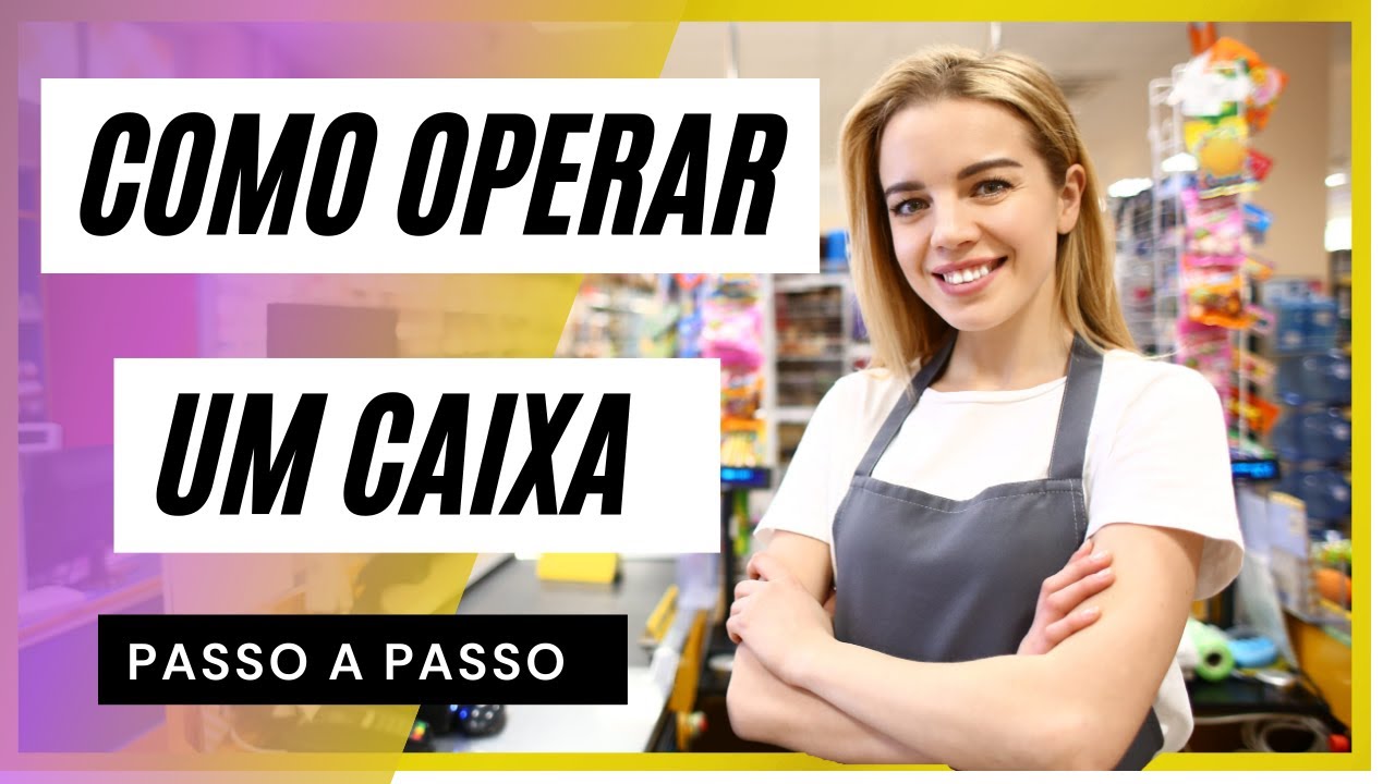 Como OPERAR um CAIXA de SUPERMERCADO #2 (PASSO A PASSO)