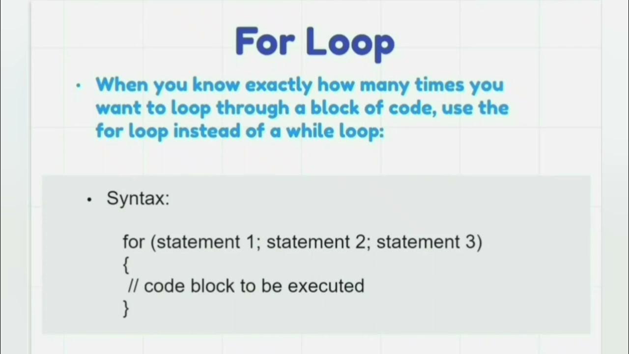 C# with Unity loop statements - YouTube