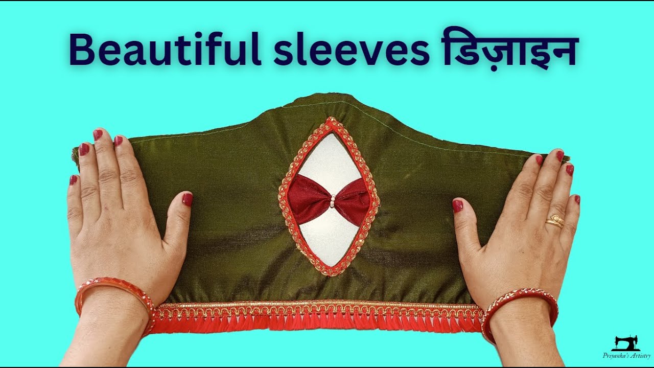 Beautiful Sleeves Design cutting & Stitching Designer Sleeves