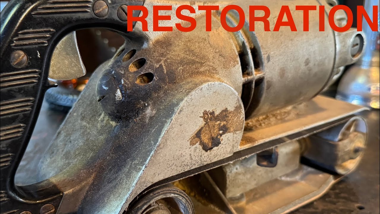 Tool Restoration of a “Locomotive Style” Skil Belt Sander